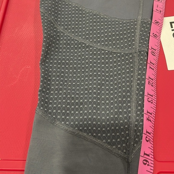 Victoria Sport Gray Legging size 4 , these are soft mess at bottom 24”X 25” - Picture 8 of 9